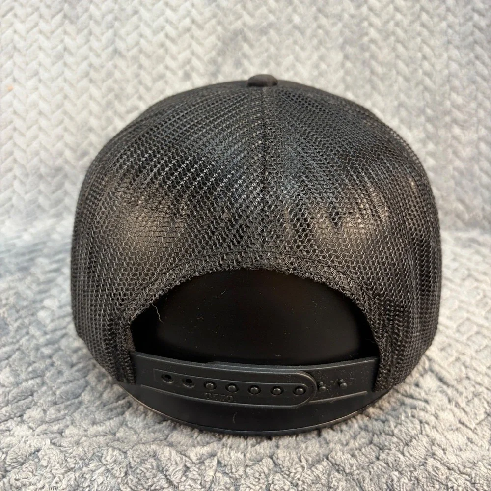 Otto Blackpoint Incident Response Hat Black Foam Trucker Snapback Cap 3932-1